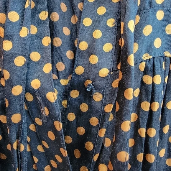 French Connection Silk Shirt Dress Size 2 - Picture 4 of 4